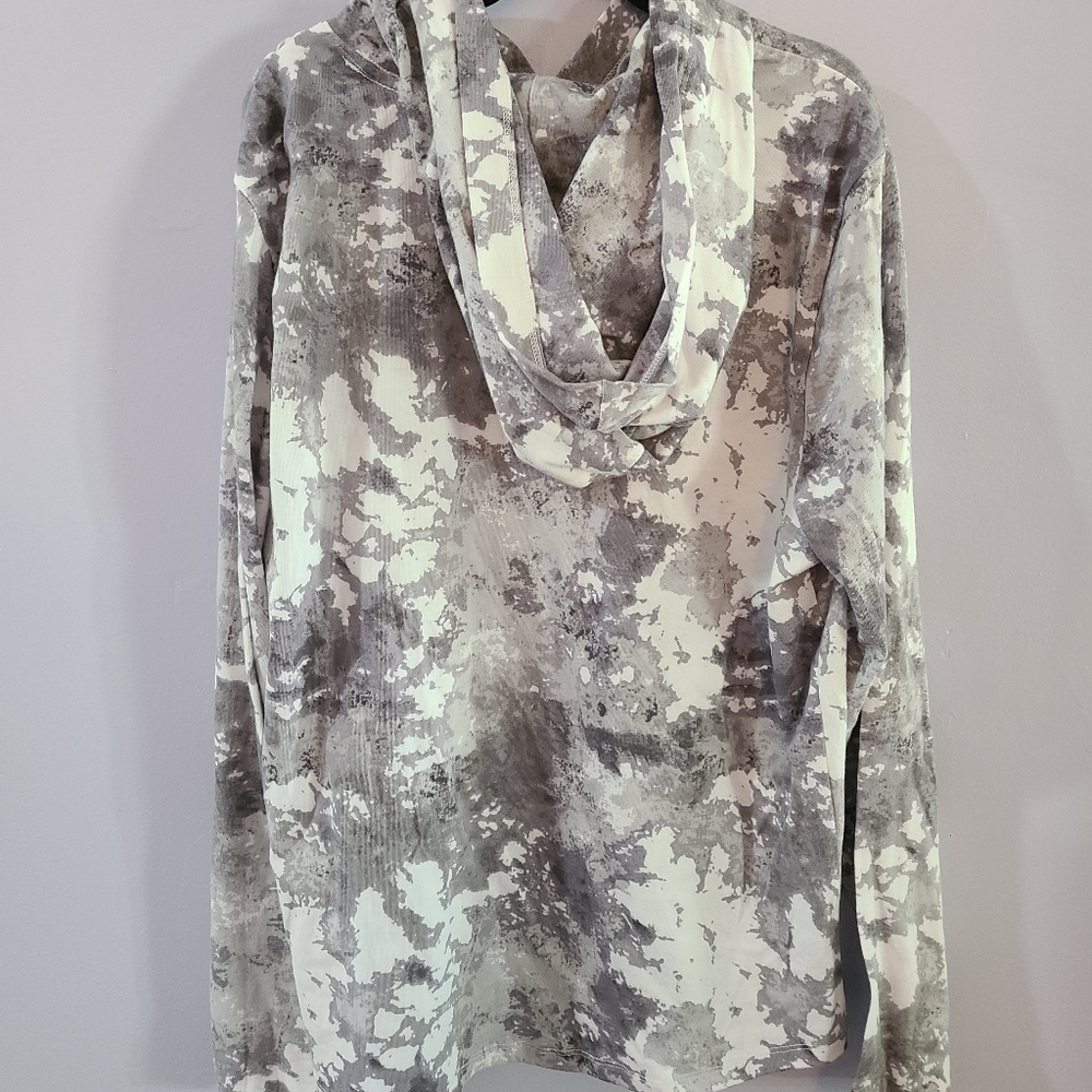 Youth long sleeve hooded shirt